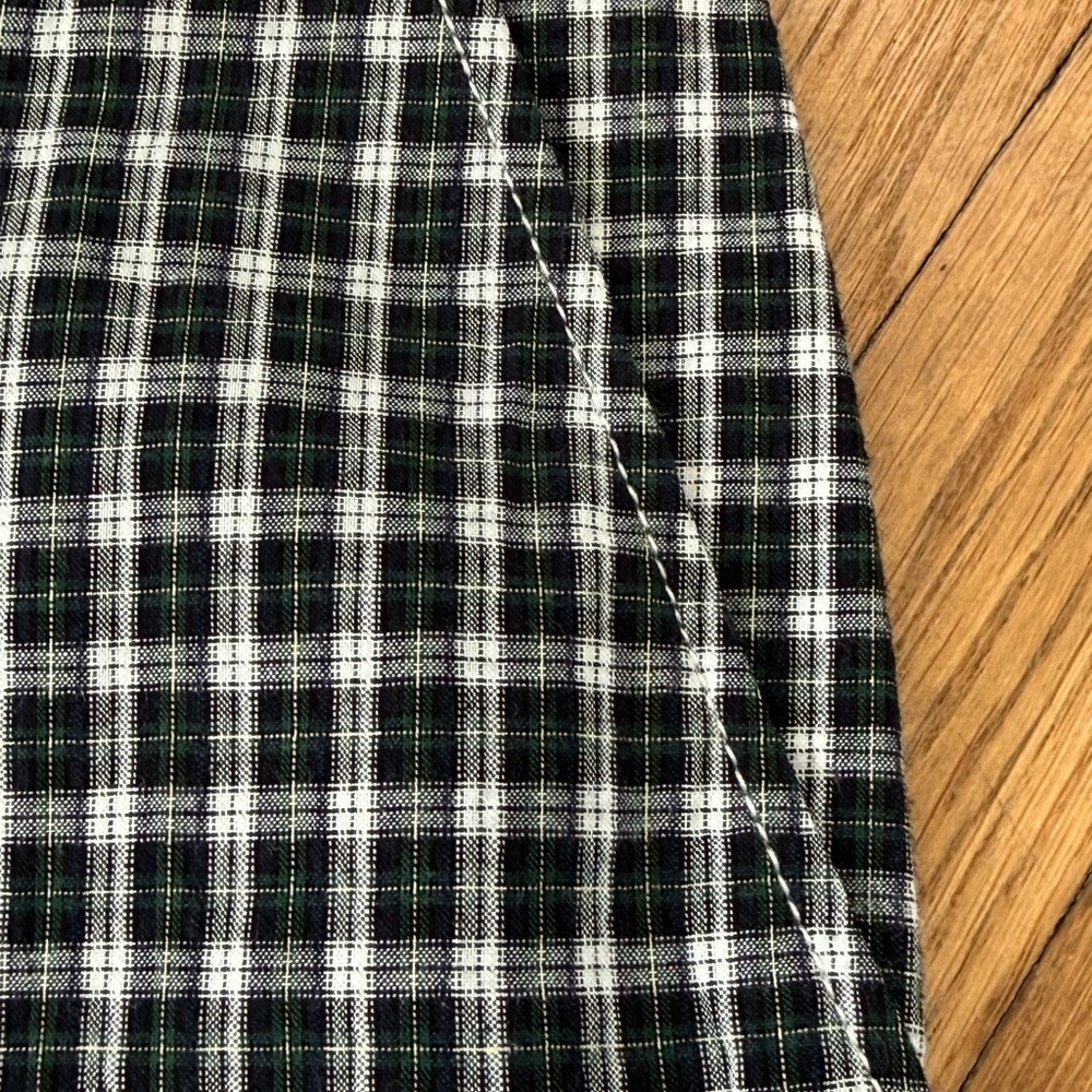 J. CREW 9" relaxed cotton short in seersucker plaid Men’s 30 NWT $110 - Picture 5 of 5